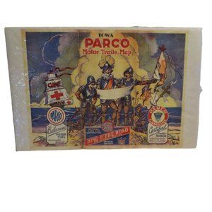 Parco Gas Advertising Wall Hanging Vintage Petroleum Advertising
